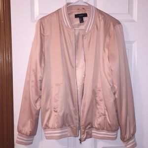 Light Pink Bomber Jacket